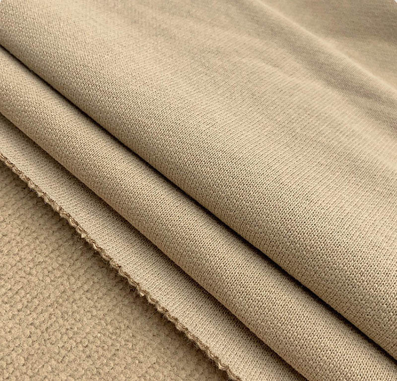 100% cotton nano fleece 360G detail 2