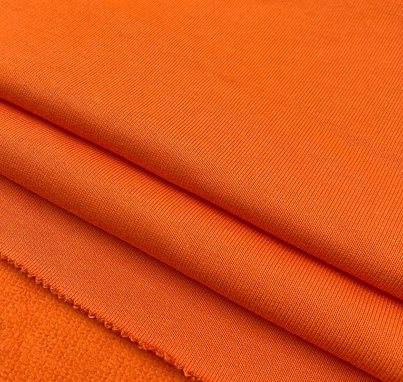 380-390GSM 100% cotton fleece knitted terry cloth real thing 1