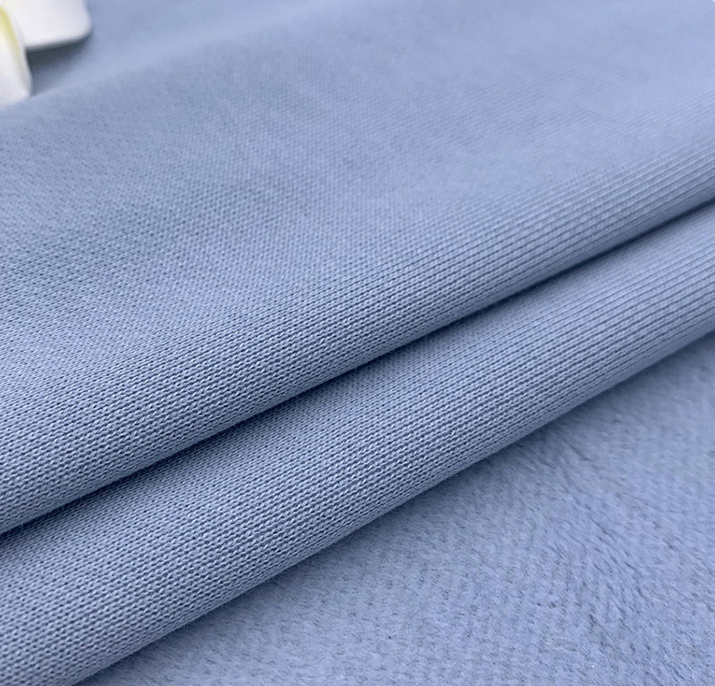 Heavyweight 460G Brushed Fleece Cotton Knit Fabric Details 2