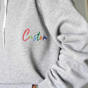 High quality custom embroidered hoodies|Premium Stitching & Fabric