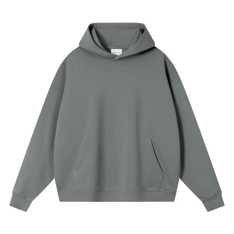 380GSM Dropped Shoulder Blank Hoodie