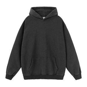 420gsm Washed Blank Hoodie