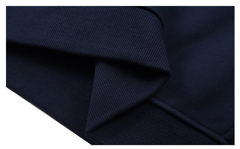 520GSM heavyweight thickened hoodie details