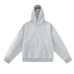Custom Heavyweight Fleece Hoodie Sweatshirt - 85% Cotton, 380G