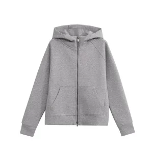 Heavyweight Blank Zipper Hoodie Custom