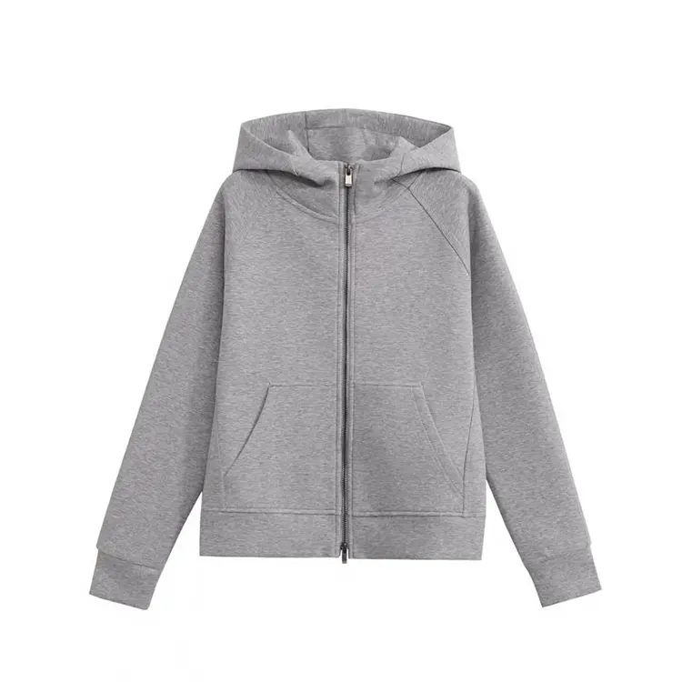 Heavyweight Blank Zipper Hoodie Custom
