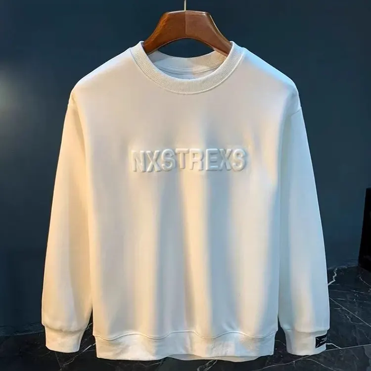 Embossed sweatshirt manufacturer