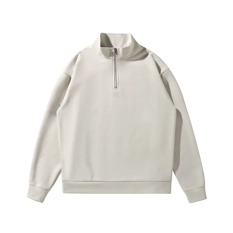Custom half zip sweatshirt manufacturer