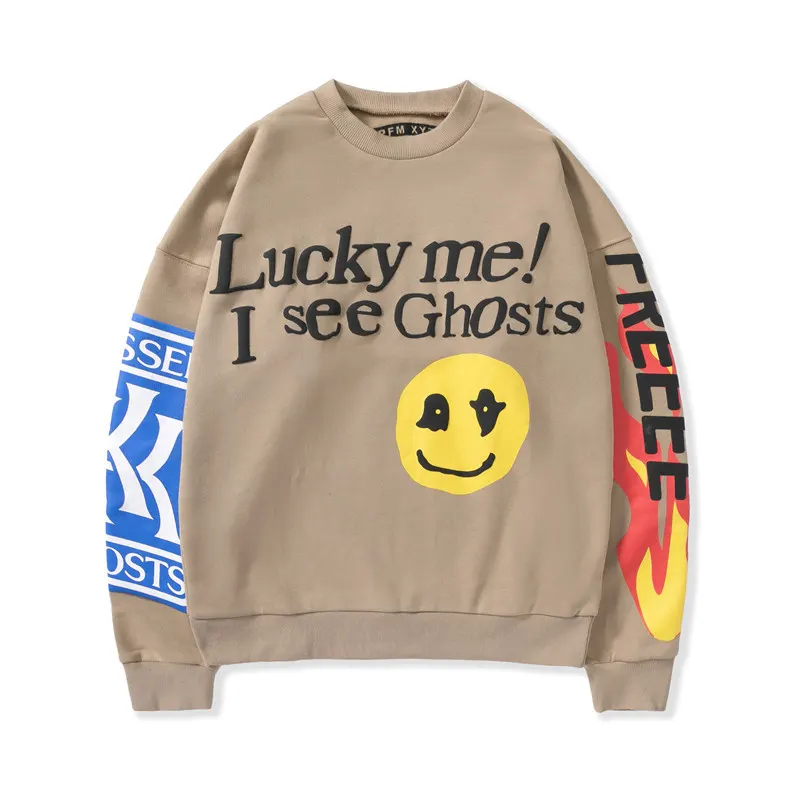Custom Wholesale Puff-Print Sweatshirts