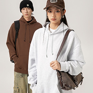 360G Heavyweight Terry Cotton Pullover Hooded Sweatshirt