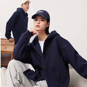 High-quality zip-up hoodie