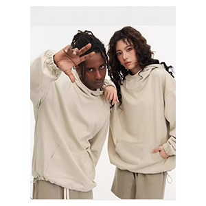 Khaki heavyweight hoodie
