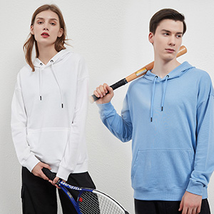 Simple Solid-Color Hoodie
