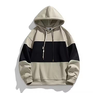 patchwork hoodie