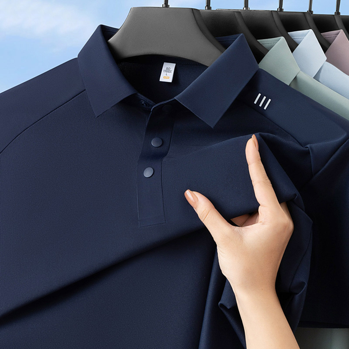 Custom Ice-Silk Polo Shirts (4)