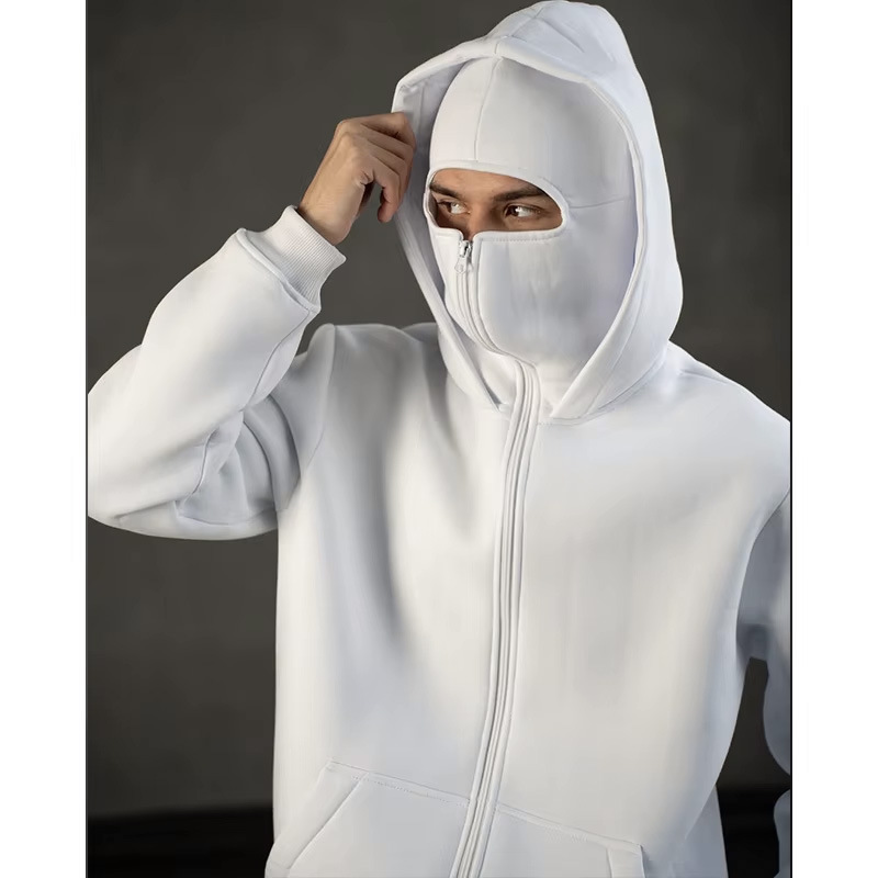 Ninja balaclava hoodie show