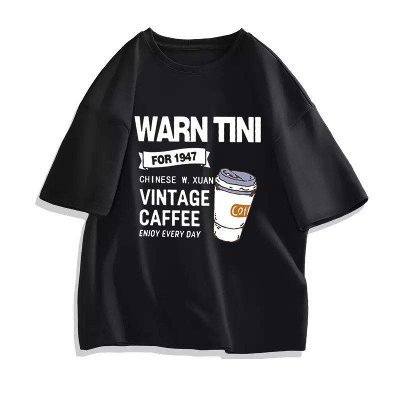 Custom printed T-shirt samples